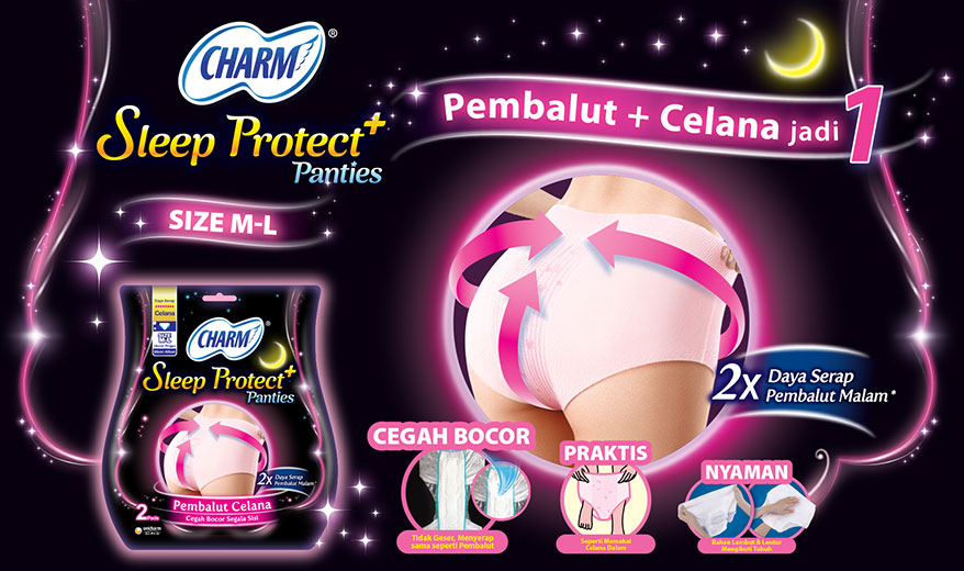 Review Charm Sleep Protect+ Panties, Nyaman Tapi Pricey